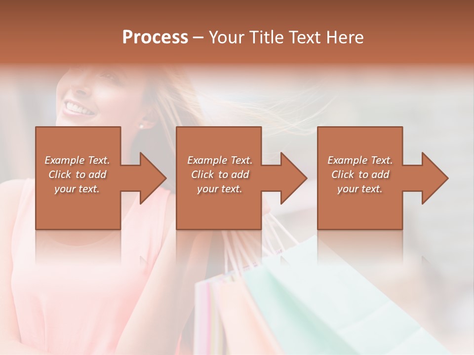 Portrait Sales Beautiful PowerPoint Template