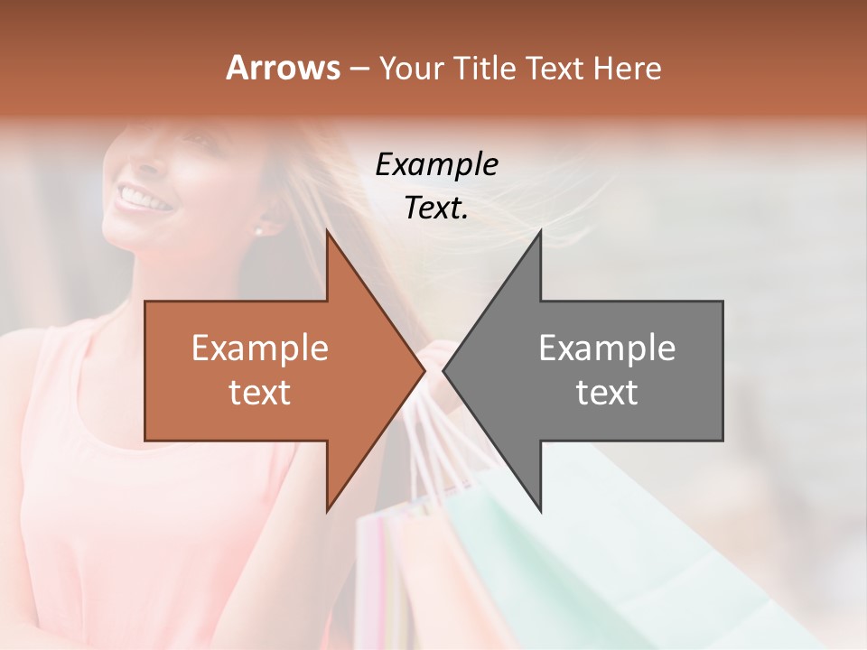 Portrait Sales Beautiful PowerPoint Template