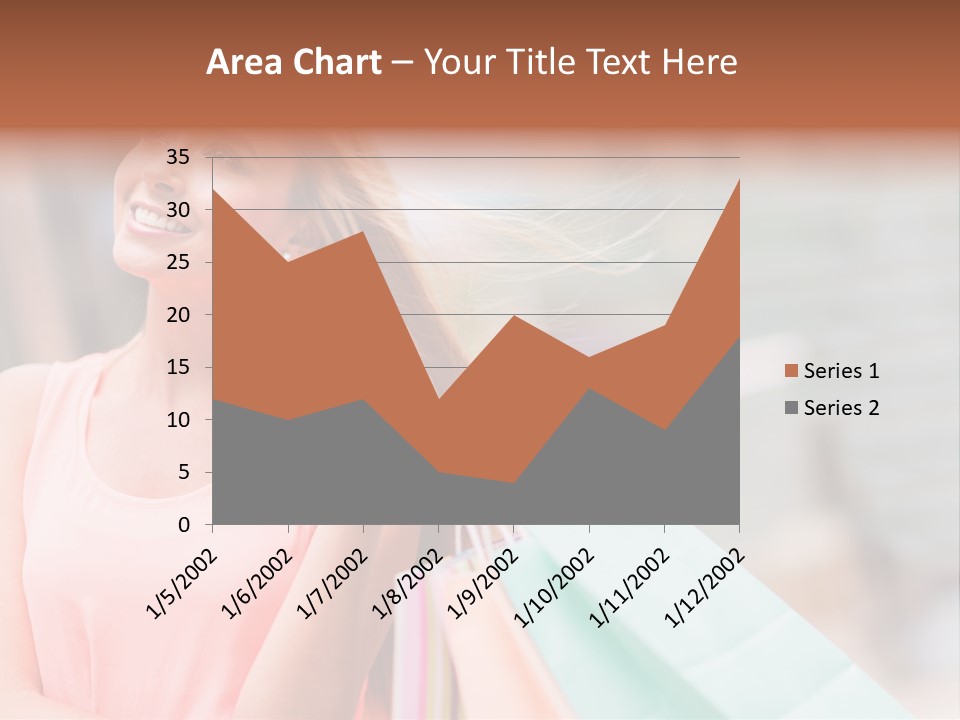 Portrait Sales Beautiful PowerPoint Template
