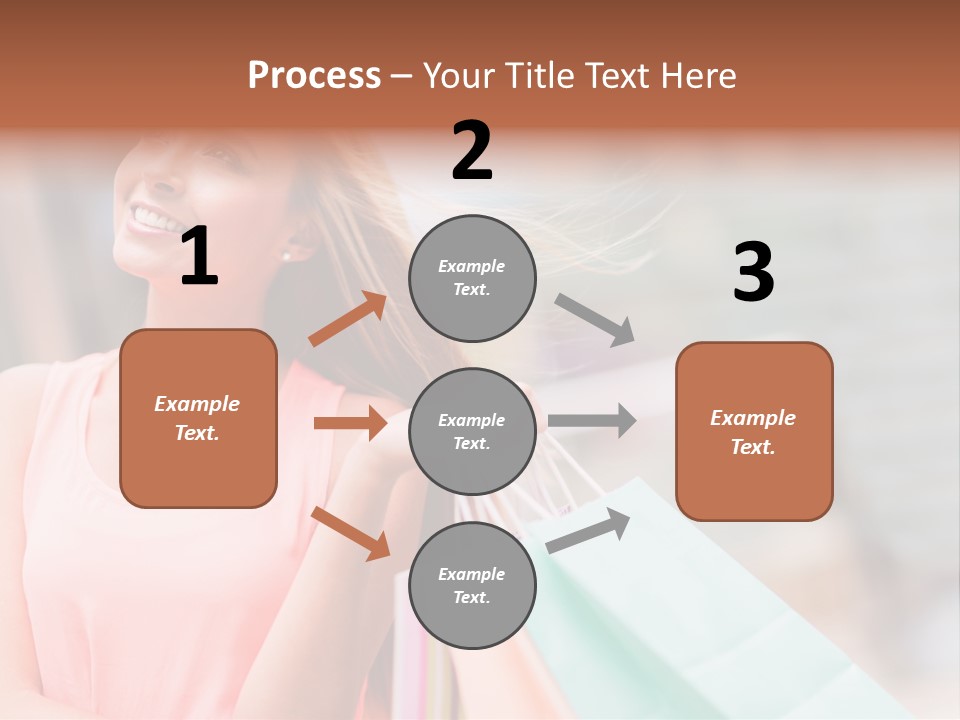 Portrait Sales Beautiful PowerPoint Template