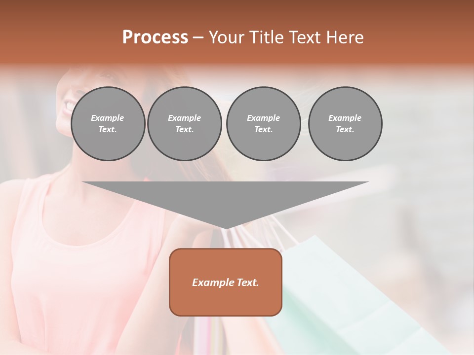 Portrait Sales Beautiful PowerPoint Template