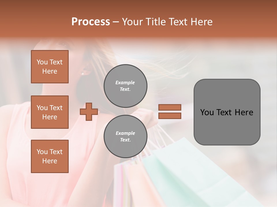 Portrait Sales Beautiful PowerPoint Template