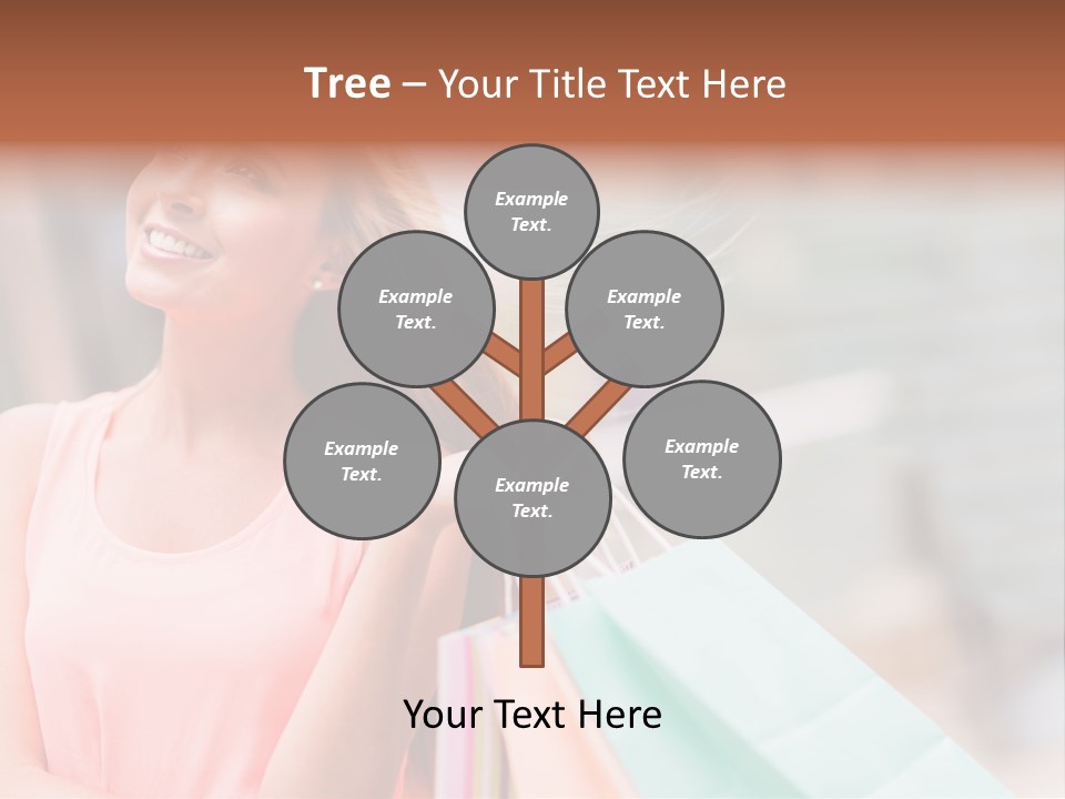 Portrait Sales Beautiful PowerPoint Template