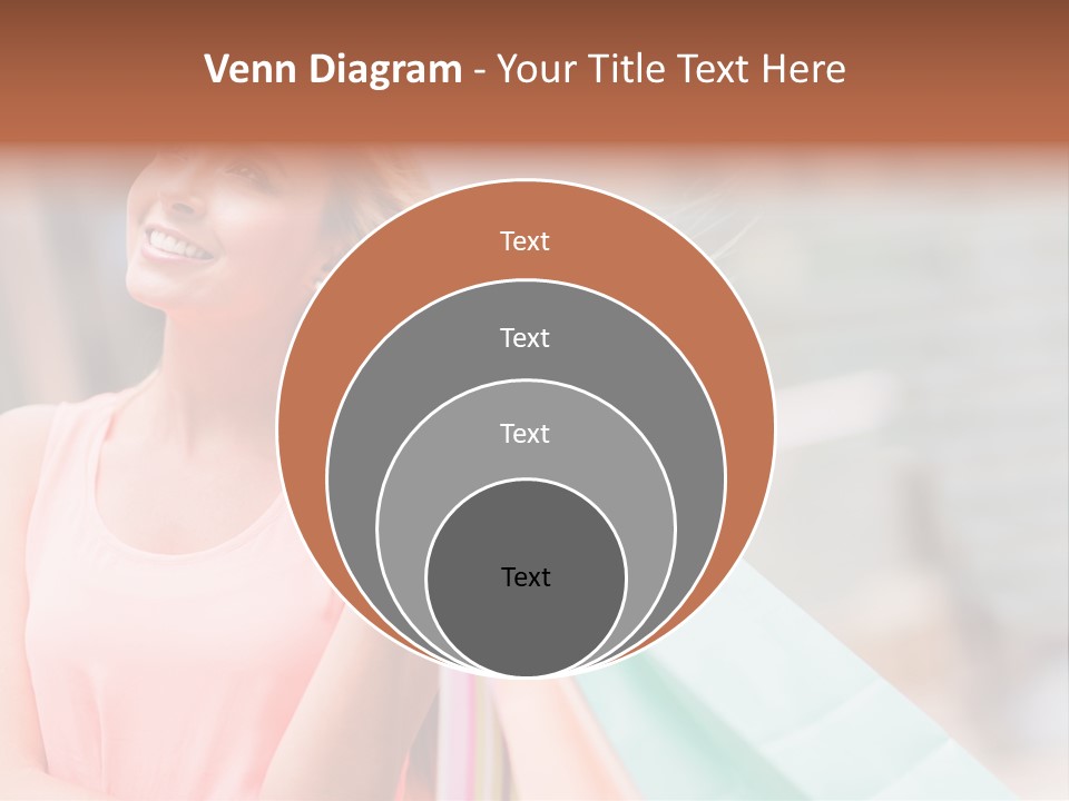 Portrait Sales Beautiful PowerPoint Template