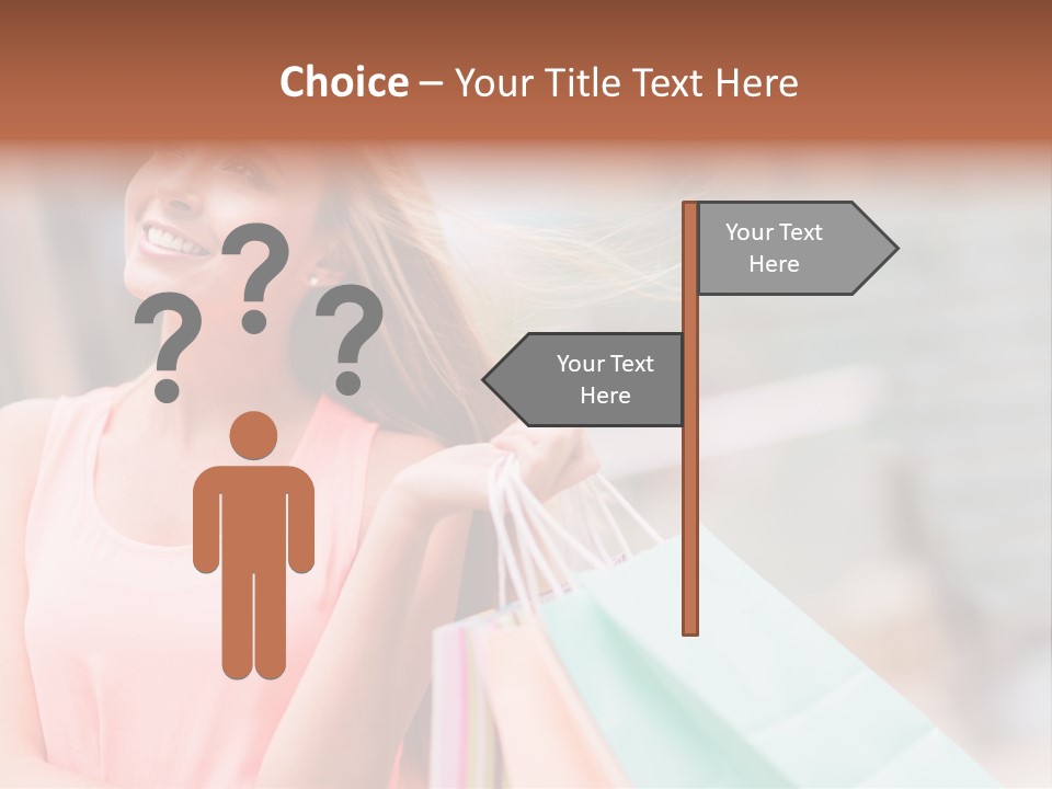 Portrait Sales Beautiful PowerPoint Template