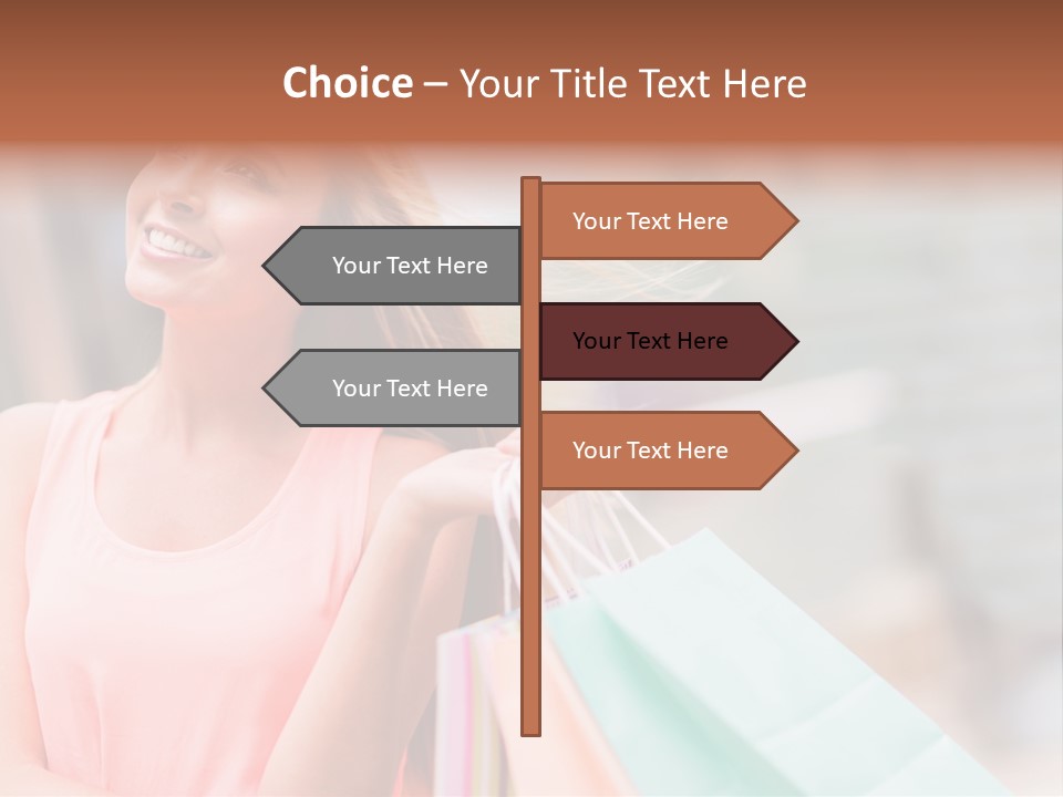 Portrait Sales Beautiful PowerPoint Template