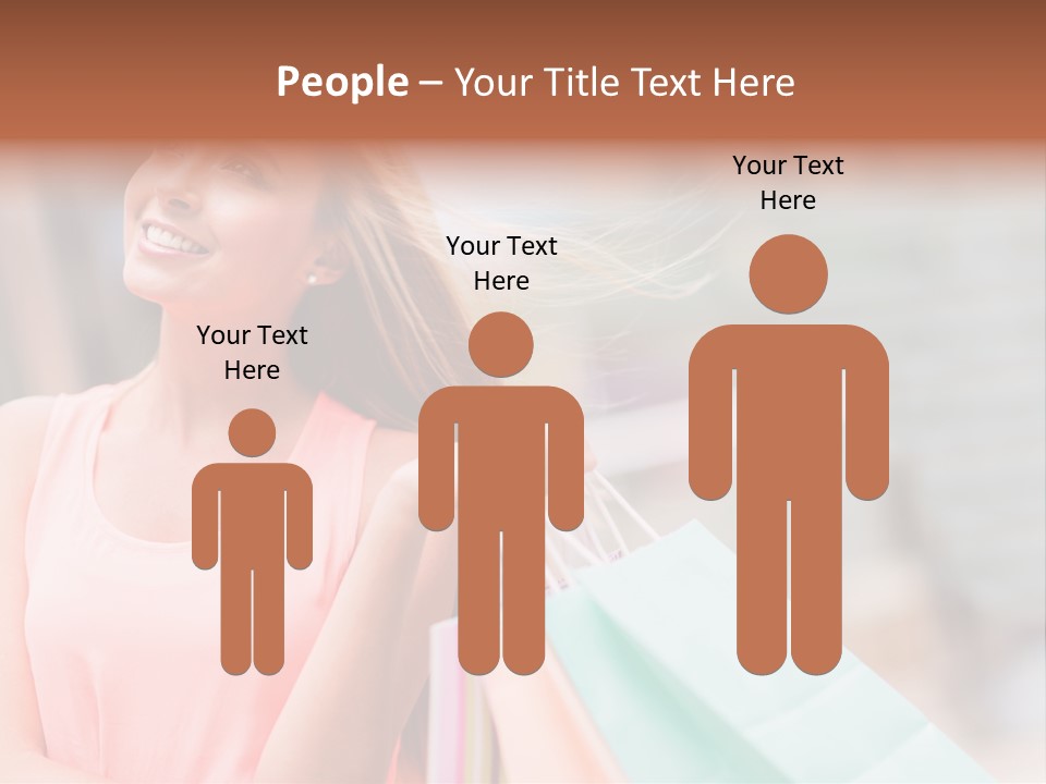 Portrait Sales Beautiful PowerPoint Template