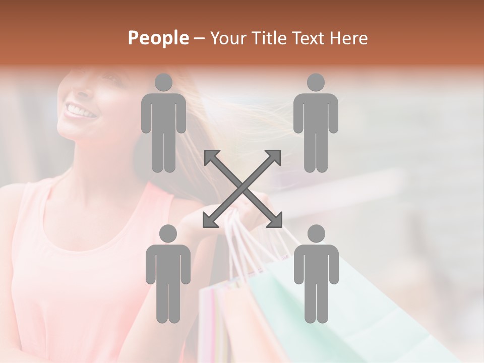 Portrait Sales Beautiful PowerPoint Template