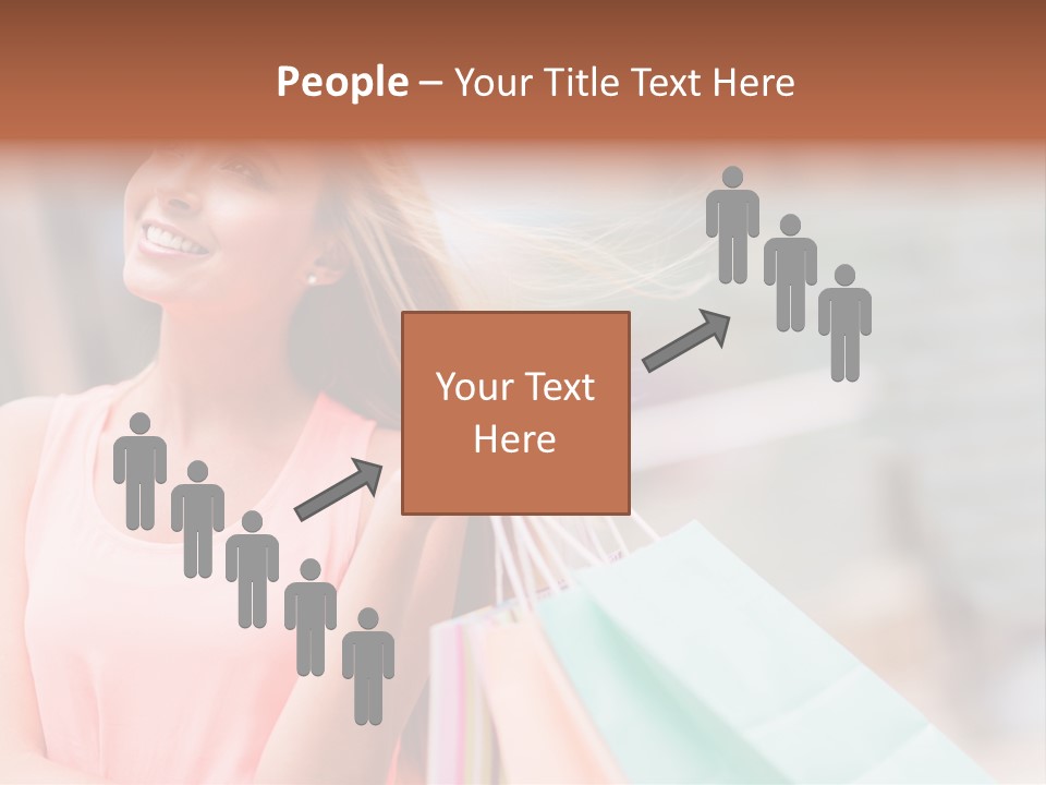 Portrait Sales Beautiful PowerPoint Template