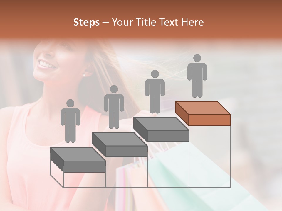 Portrait Sales Beautiful PowerPoint Template