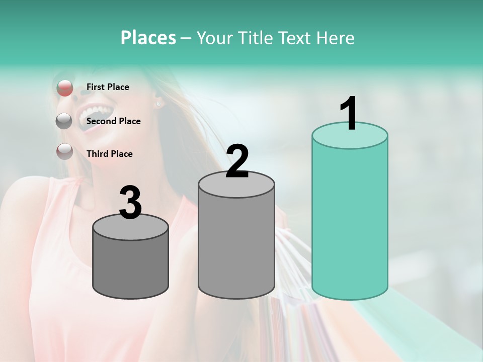 Fun Girl Joyful PowerPoint Template