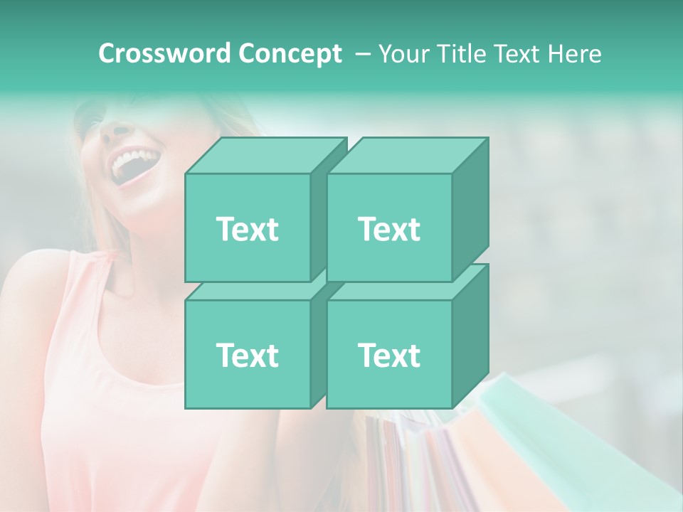 Fun Girl Joyful PowerPoint Template