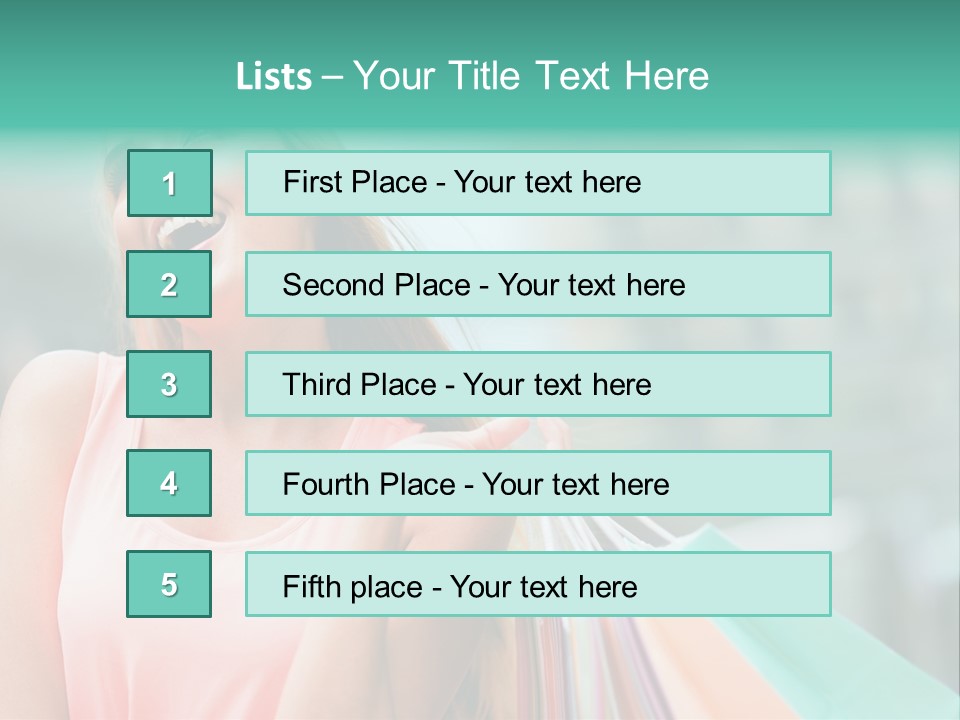 Fun Girl Joyful PowerPoint Template