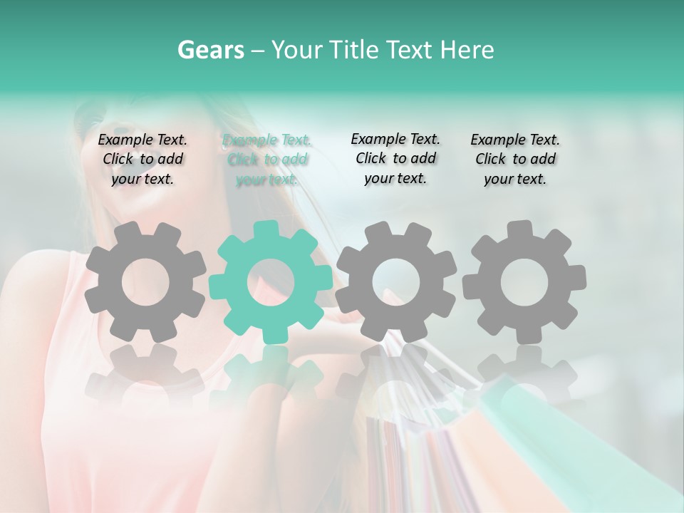 Fun Girl Joyful PowerPoint Template