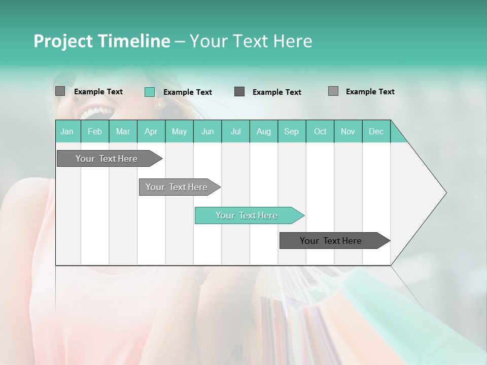 Fun Girl Joyful PowerPoint Template