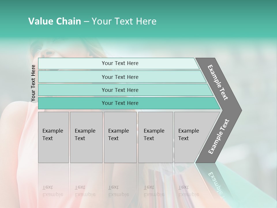 Fun Girl Joyful PowerPoint Template