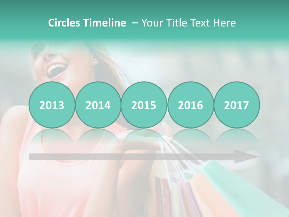 Fun Girl Joyful PowerPoint Template