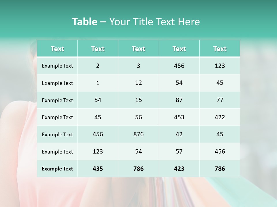 Fun Girl Joyful PowerPoint Template