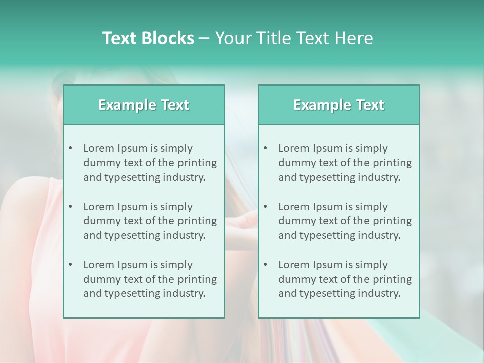 Fun Girl Joyful PowerPoint Template