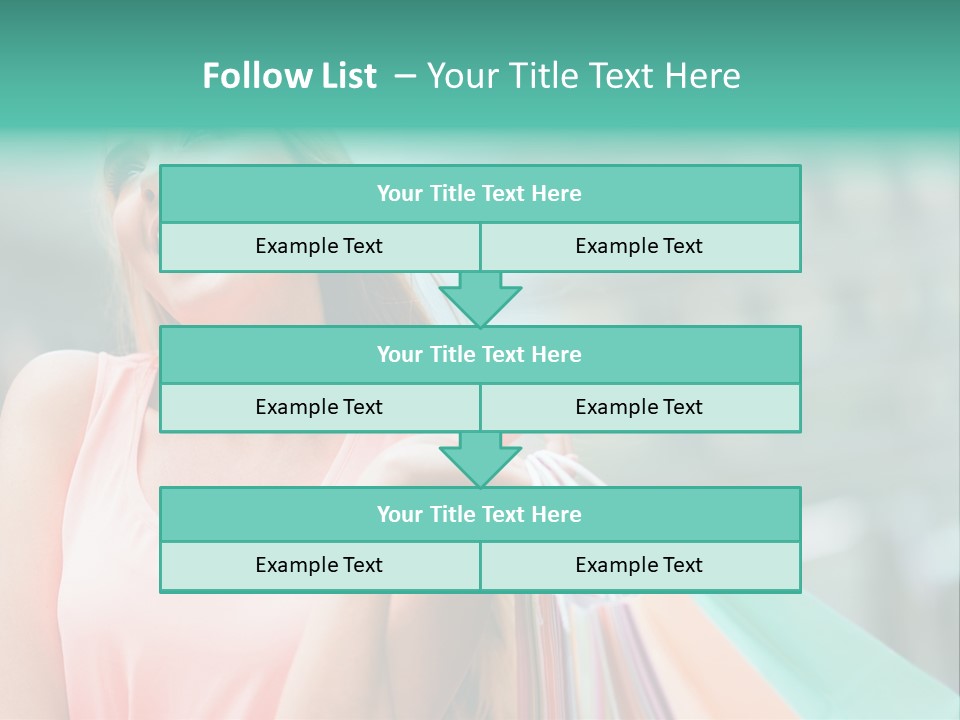 Fun Girl Joyful PowerPoint Template