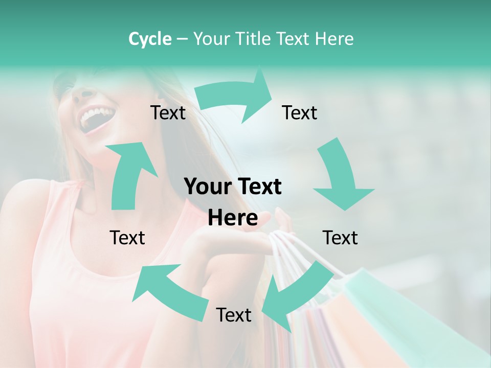 Fun Girl Joyful PowerPoint Template