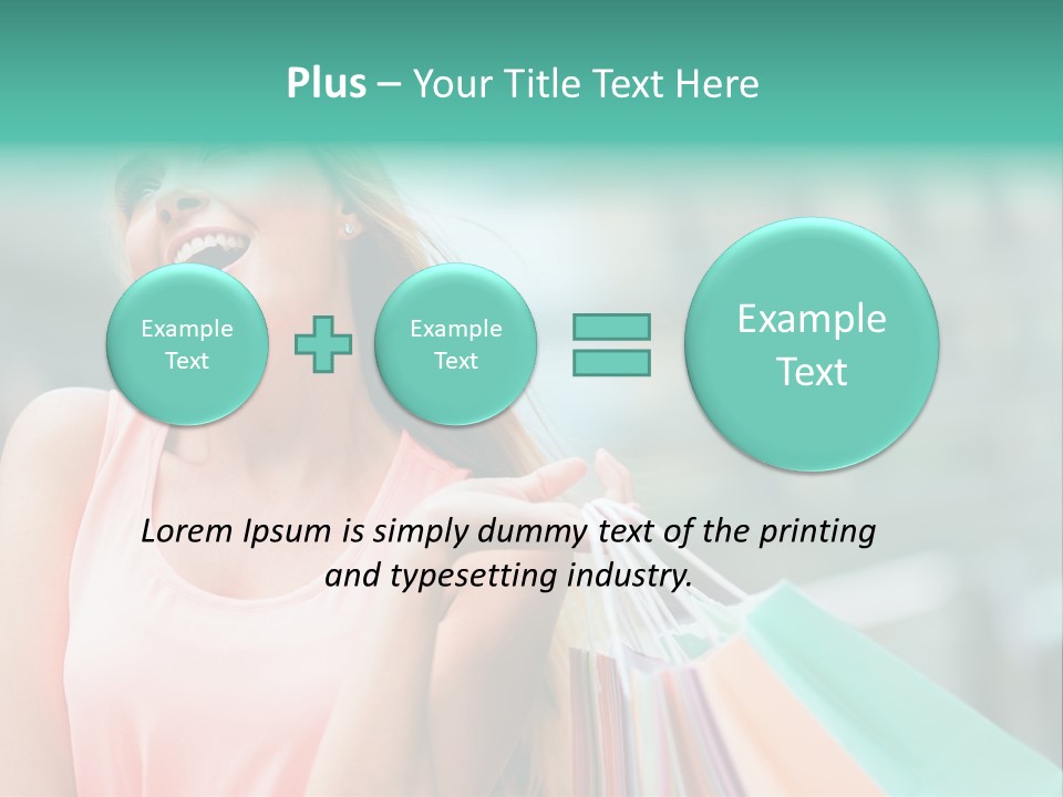 Fun Girl Joyful PowerPoint Template