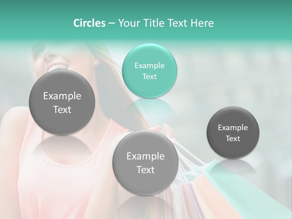 Fun Girl Joyful PowerPoint Template