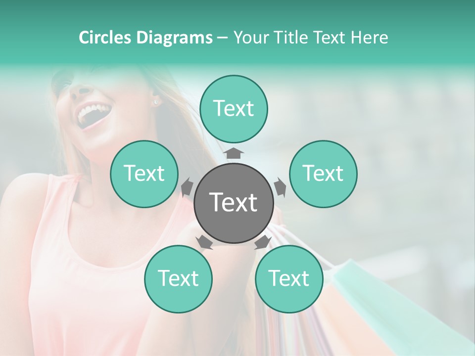 Fun Girl Joyful PowerPoint Template