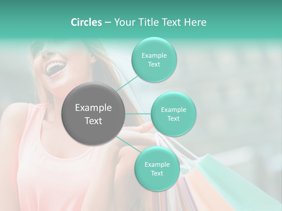 Fun Girl Joyful PowerPoint Template