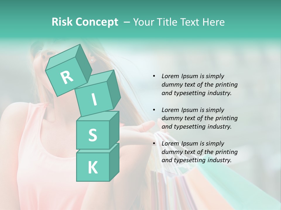 Fun Girl Joyful PowerPoint Template