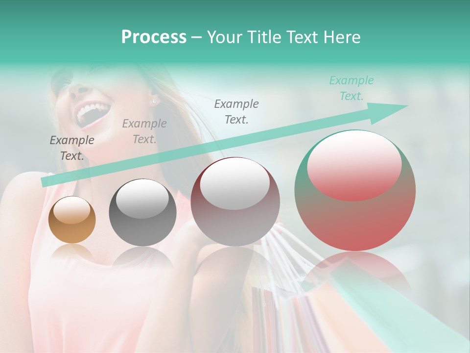 Fun Girl Joyful PowerPoint Template