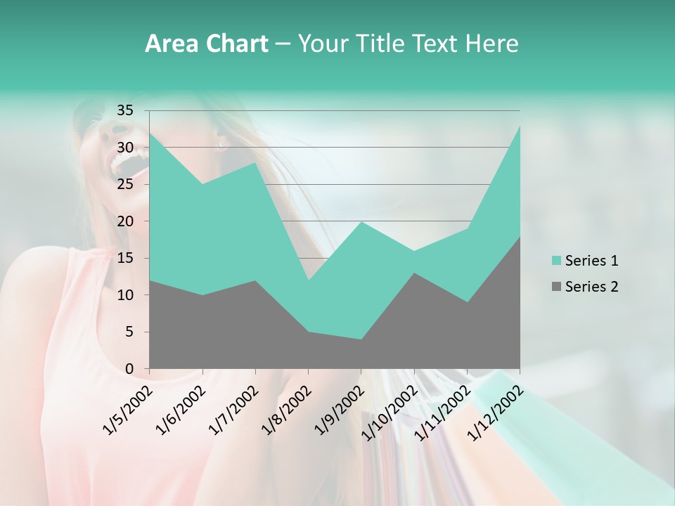 Fun Girl Joyful PowerPoint Template