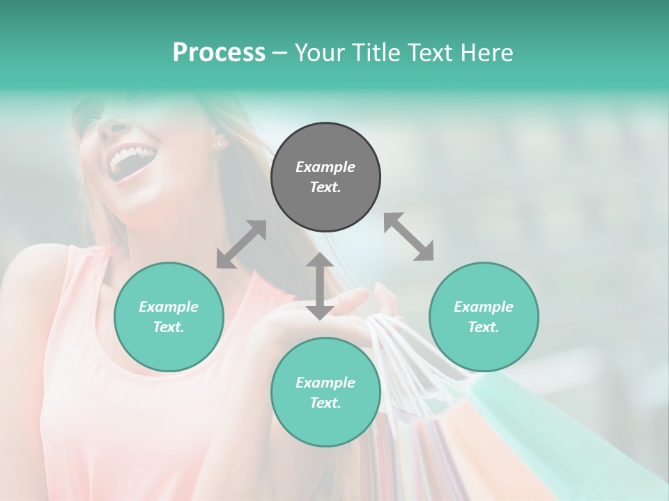 Fun Girl Joyful PowerPoint Template