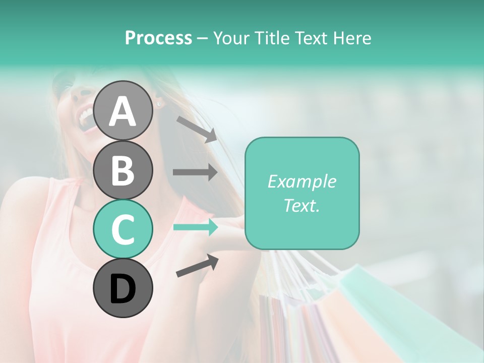 Fun Girl Joyful PowerPoint Template