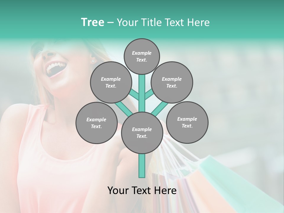 Fun Girl Joyful PowerPoint Template