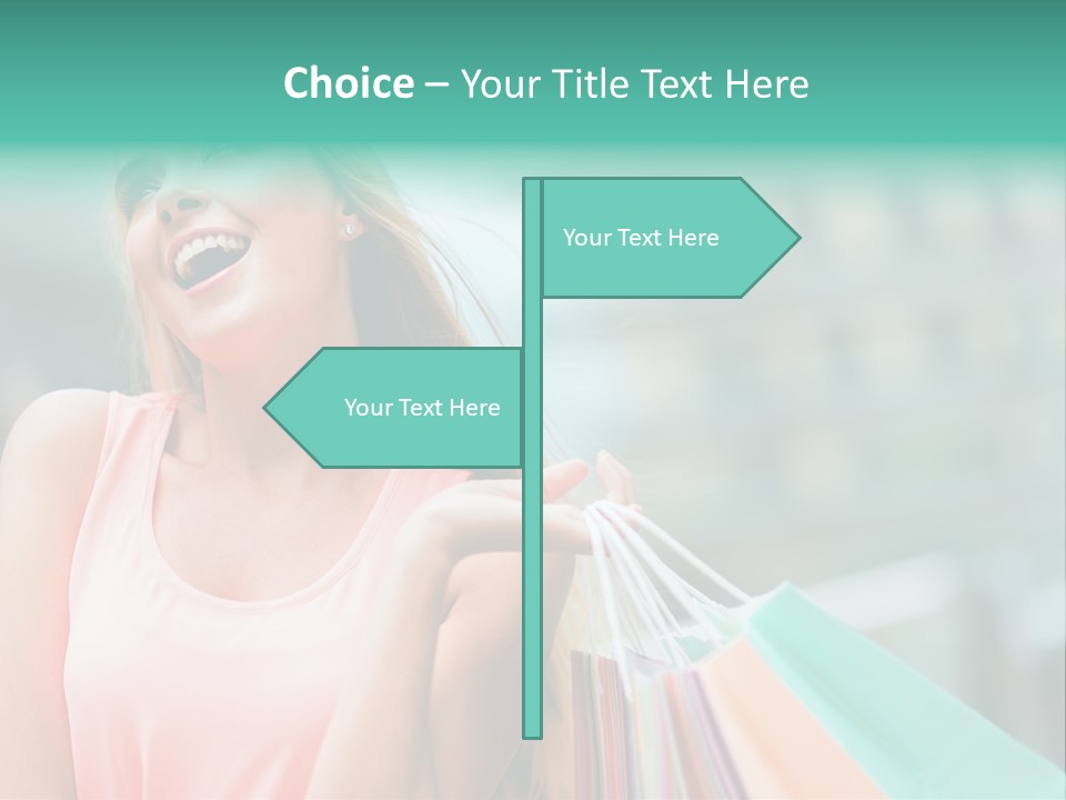 Fun Girl Joyful PowerPoint Template