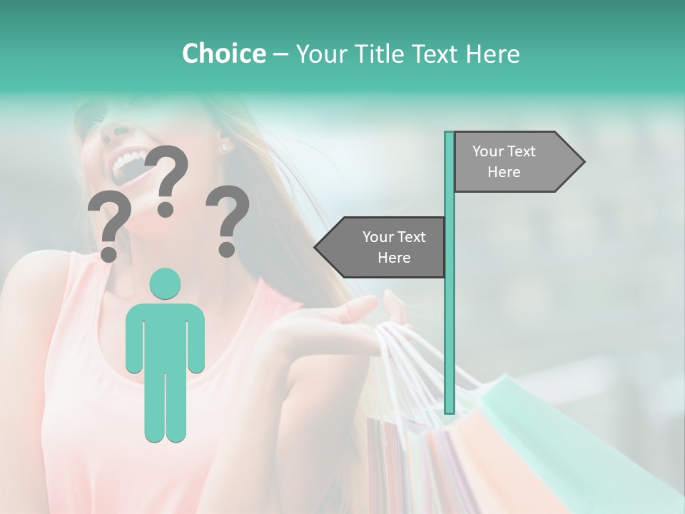 Fun Girl Joyful PowerPoint Template