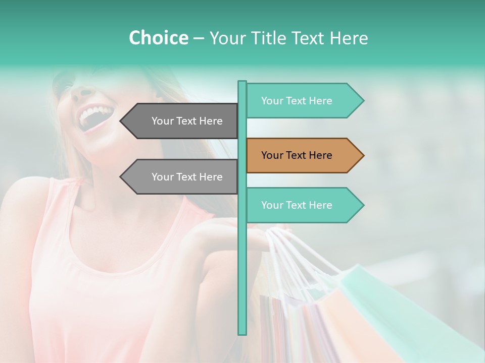 Fun Girl Joyful PowerPoint Template