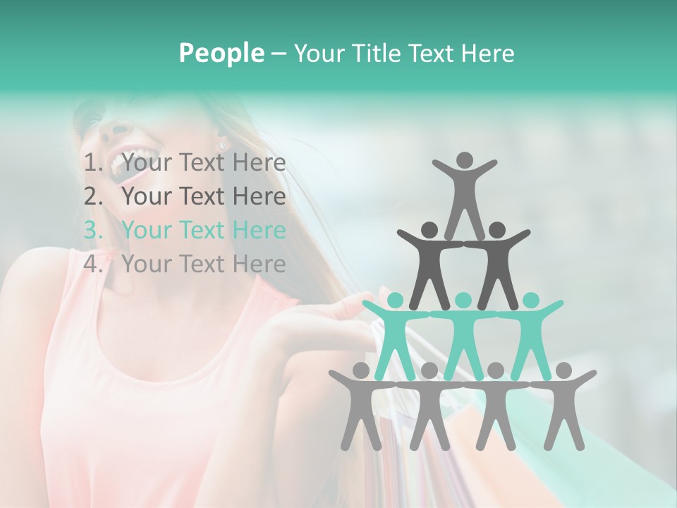 Fun Girl Joyful PowerPoint Template