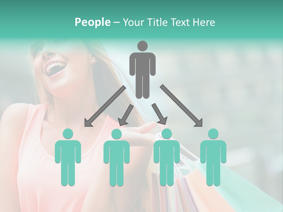 Fun Girl Joyful PowerPoint Template