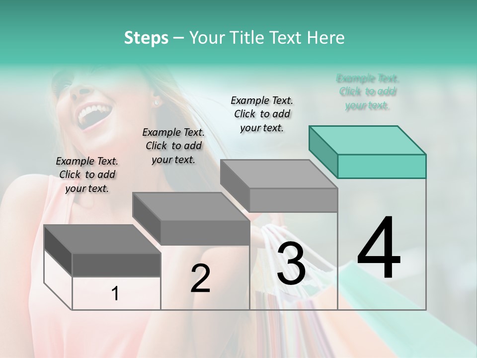Fun Girl Joyful PowerPoint Template