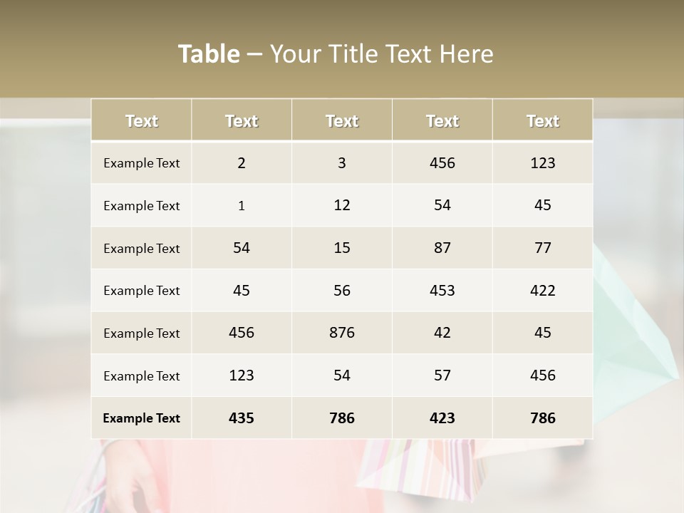 Purchase Shopaholic Retail PowerPoint Template