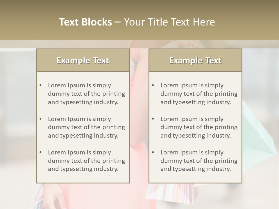 Purchase Shopaholic Retail PowerPoint Template