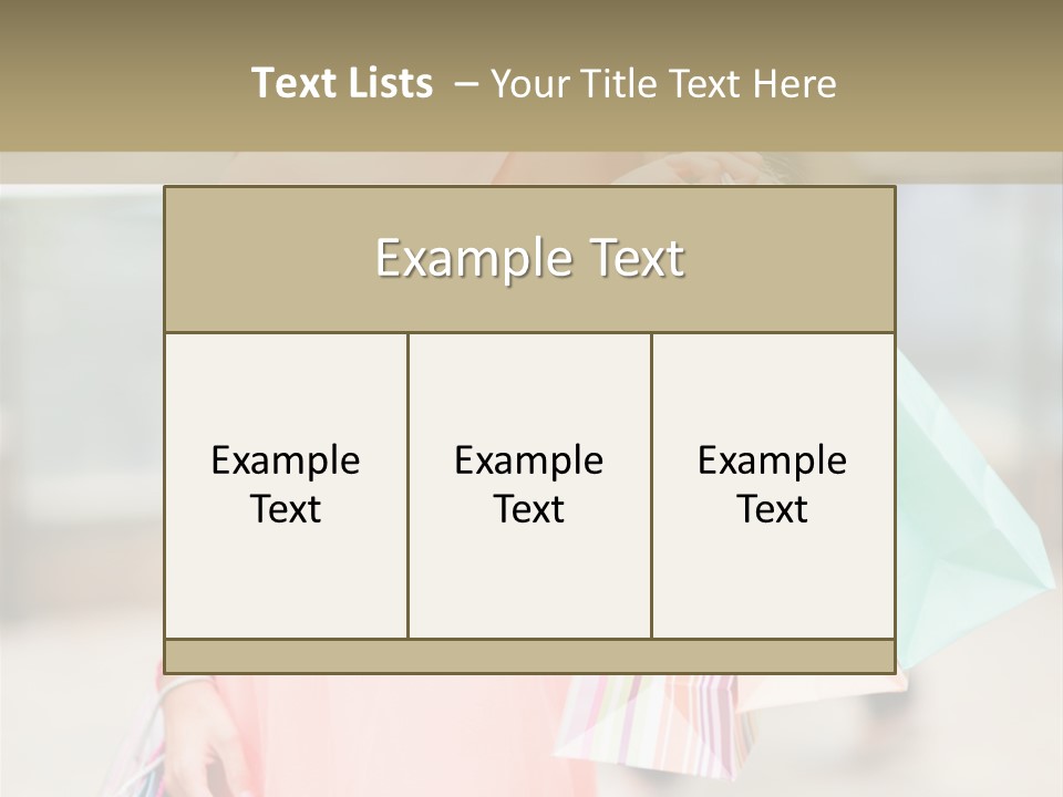 Purchase Shopaholic Retail PowerPoint Template