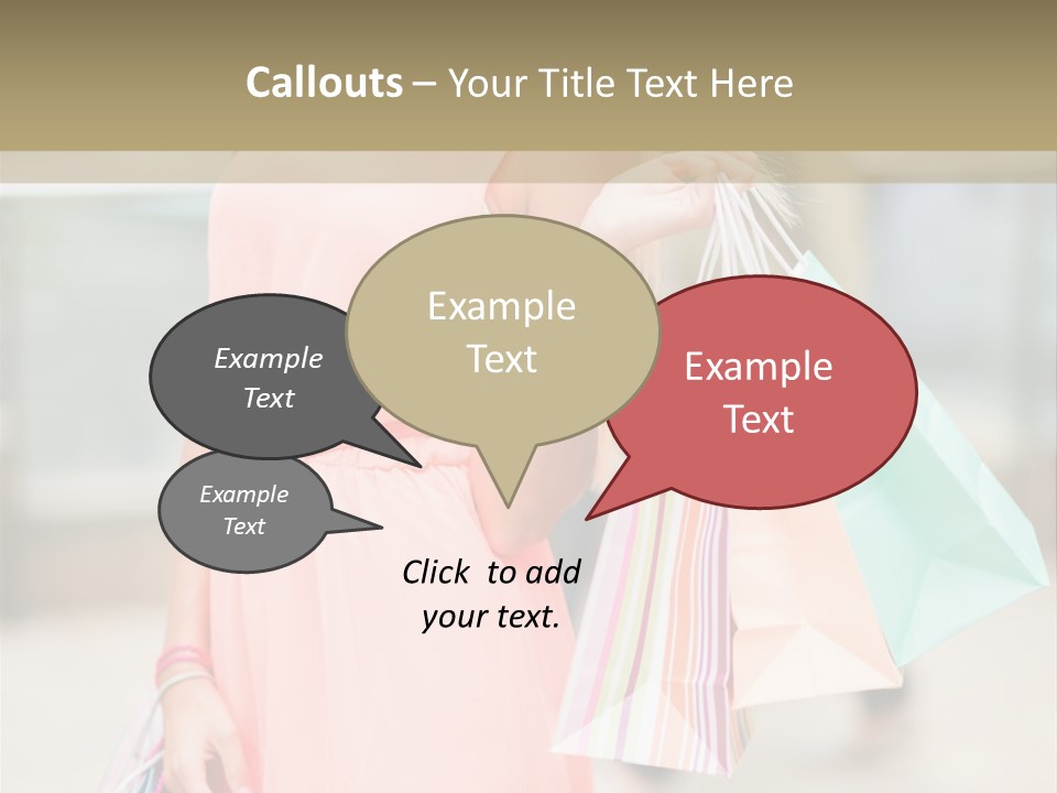 Purchase Shopaholic Retail PowerPoint Template