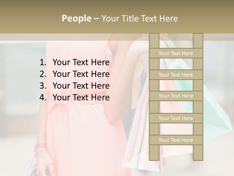 Purchase Shopaholic Retail PowerPoint Template