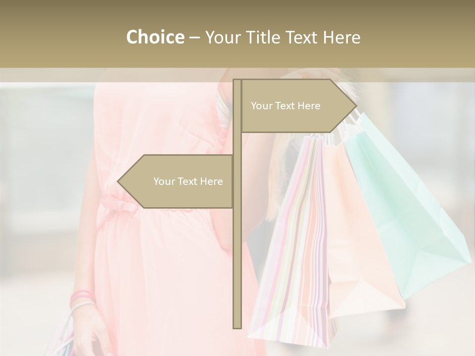 Purchase Shopaholic Retail PowerPoint Template