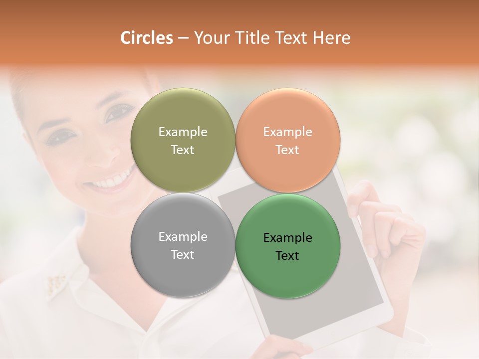 Social Portrait  PowerPoint Template