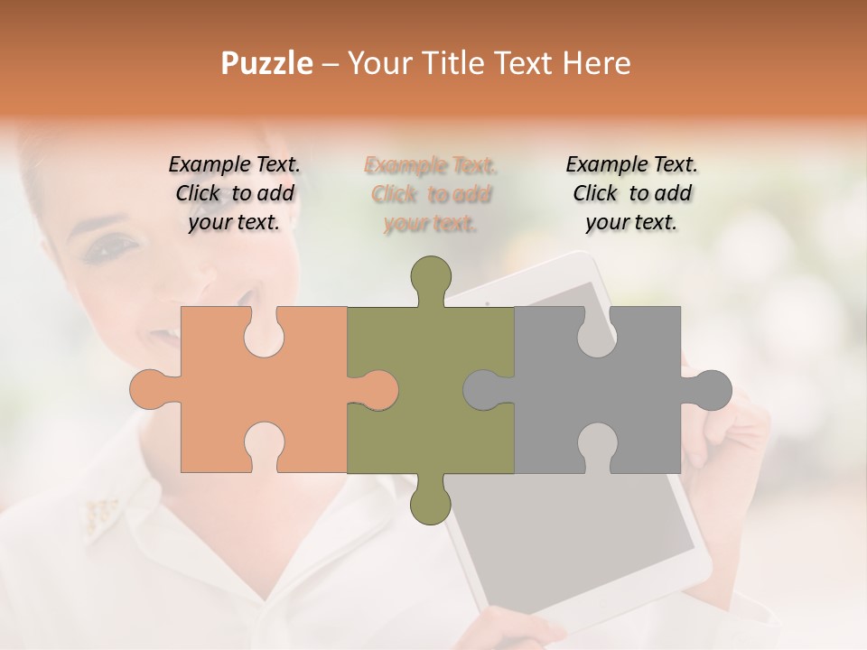 Social Portrait  PowerPoint Template