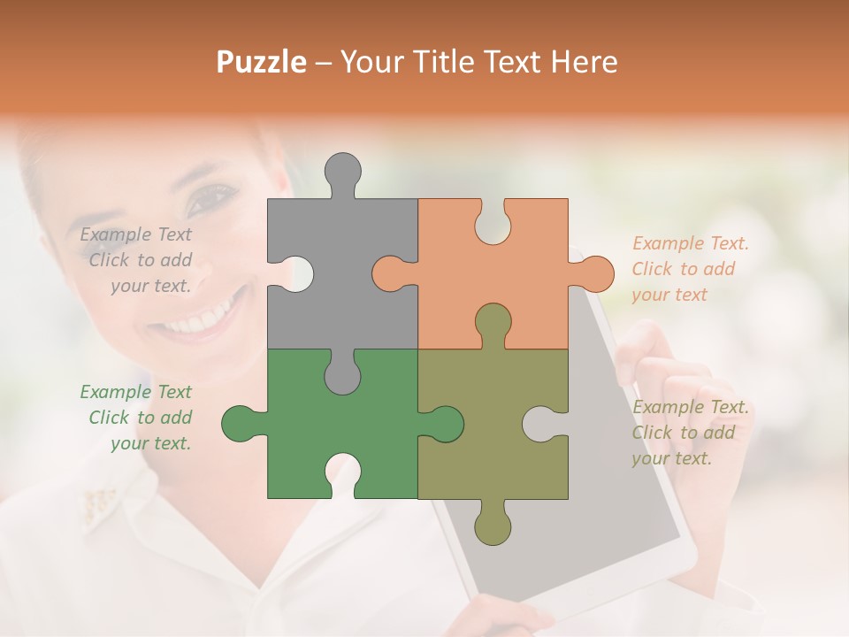 Social Portrait  PowerPoint Template